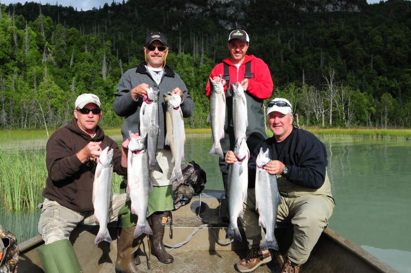 Kenai River Fishing Alaska - Alaskan Fishing Trip - Photos - Gone Fishin Lodge